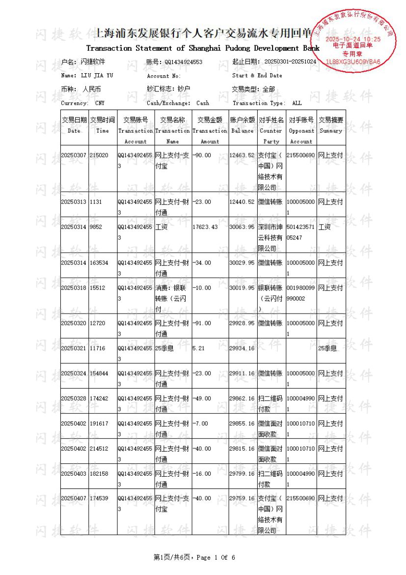 2026版浦发银行电子版